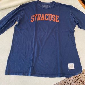 LARGE RETRO BRAND SYRACUSE LONG SLEEVE SHIRT